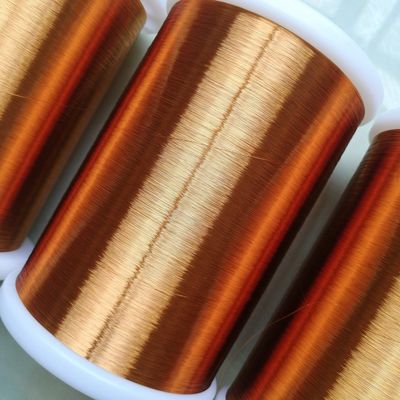 Winding Electrolytic Voice Coil Wire CCA Self Bonding Enameled Round Wires 0.05mm