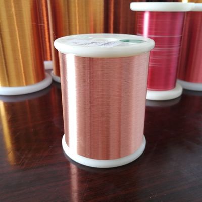 0.1mm Enameled Copper Clad Aluminum Wire With Self Bonding Layer Chemical Resistance