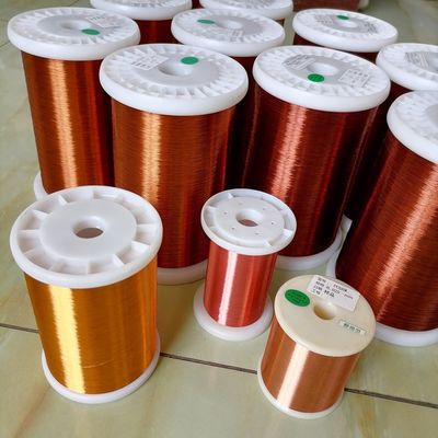 0.085mm Enamel Insulated Copper Wire With Polyester Coating Insulation Class 130/155/180